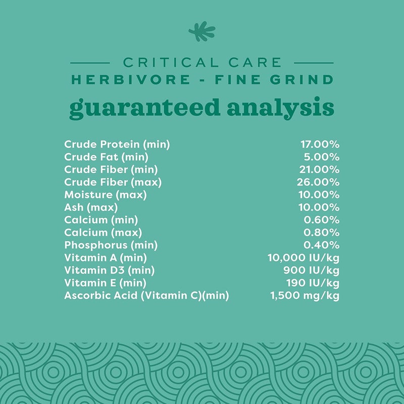 Oxbow Critical Care Fine Grind Pet Supplement for Small Herbivores - 100g - Image 5