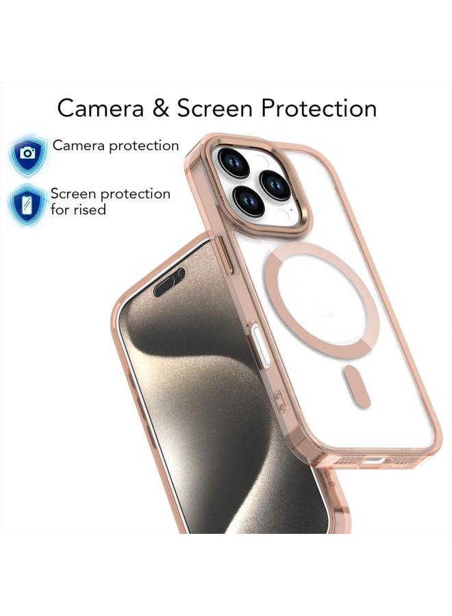 S-TOP Case For iPhone 16 Pro Max MagSafe Magnetic Clear Phone Case - Image 4