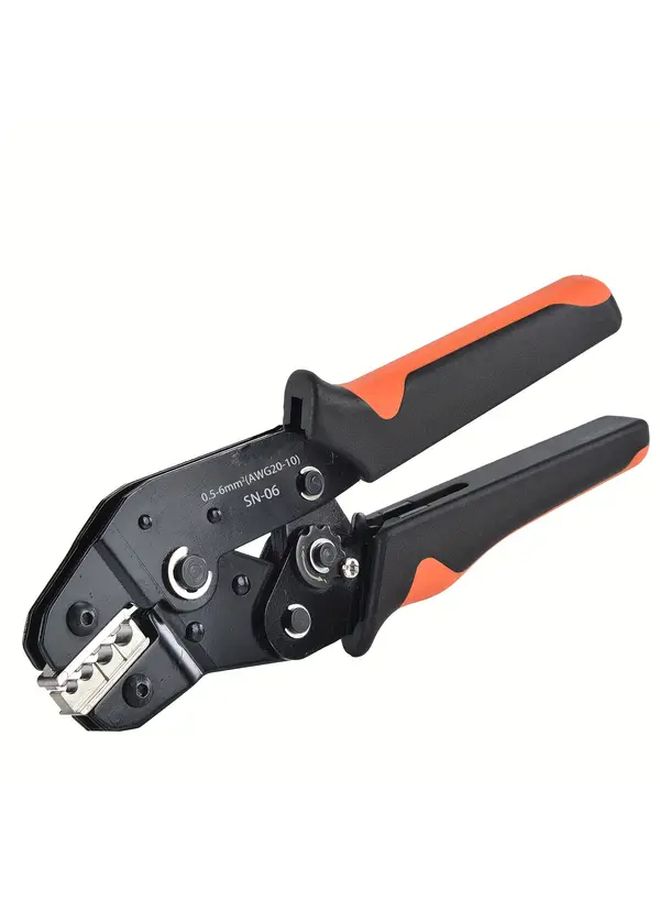 SN 06 Ratcheting Crimper Tool Kit With 240 Non Insulated Butt Connectors AWG20 10 - Image 2