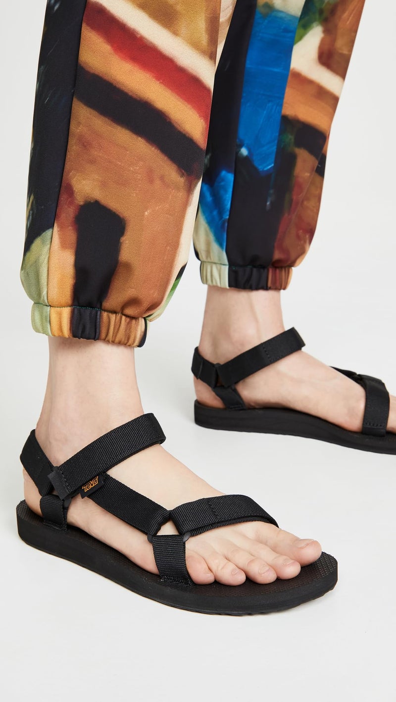 Teva صندل تيفا النسائي الأصلي العالمي، أسود، 12 - Image 2
