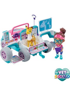 Goliath Vet Squad Yara & 4x4, Safari Expedition, 3 Inch Articulated Vet Figure with Vehicle, pet and Accessories  - Image 4