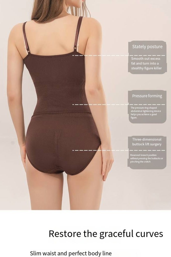 general Postpartum Seamless Shaping Garment - Women's Corset-style Body-shaping Bra and Waist-reducing Fitness suit - Image 3