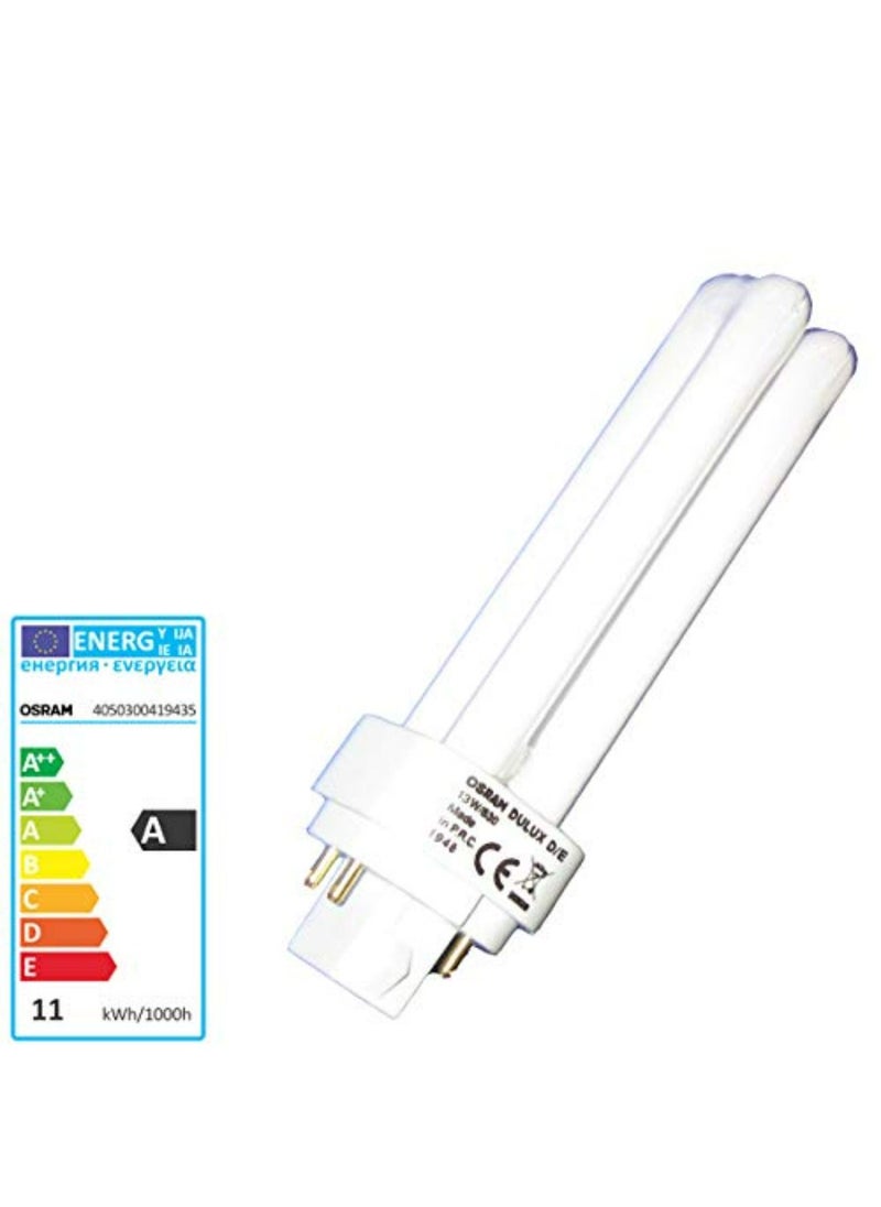 Osram - Osram 26w Dulux D/E 830 - Energy Saving - Warm White Colour - G24q-3 Cap Lamp - Image 1