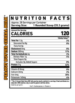 Ghost Vegan Protein - Peanut Butter Cereal Milk - (28 Servings)  - Image 4