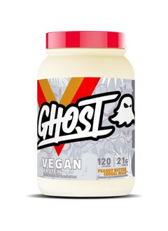 Ghost Vegan Protein - Peanut Butter Cereal Milk - (28 Servings)  - Image 1