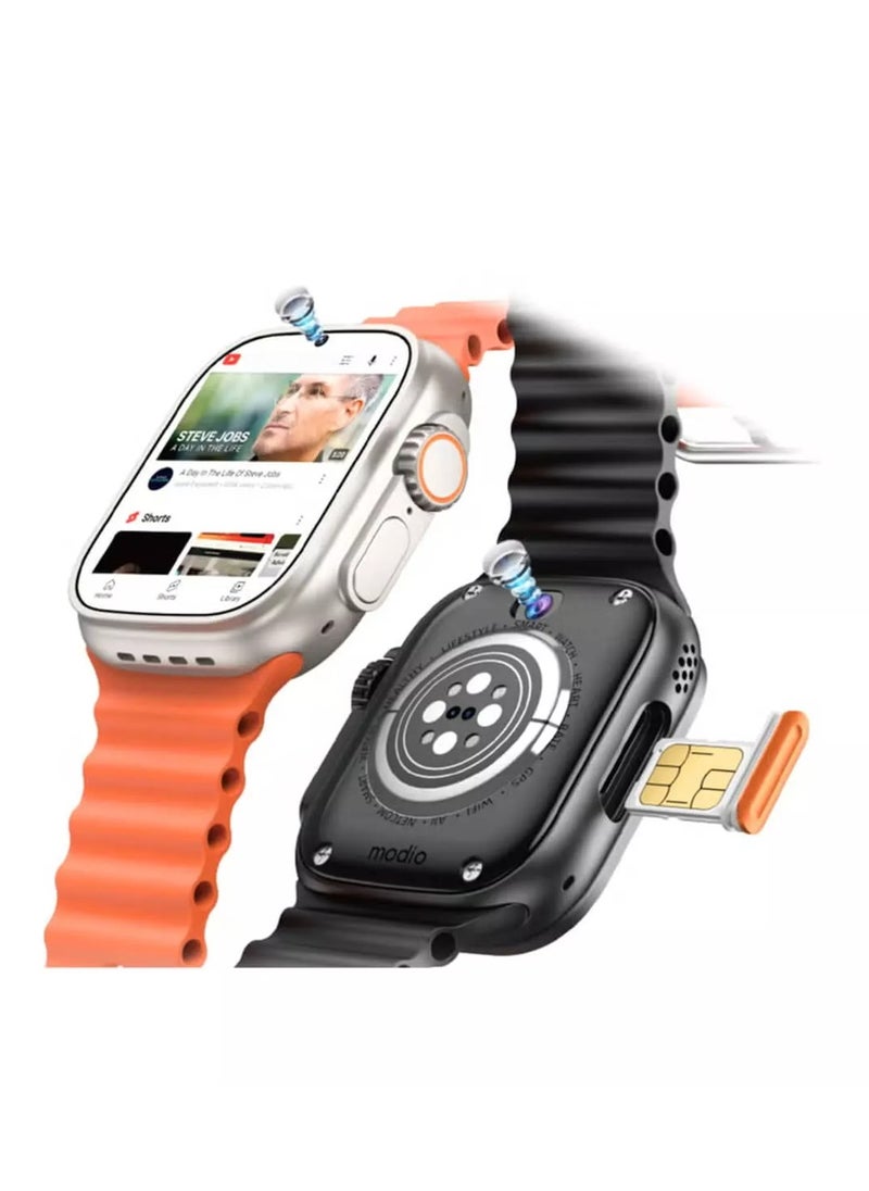 modio - Modio ST10 Dual Camera with 3 Pairs Strap with Space Aluminum Case_Gold - Image 1