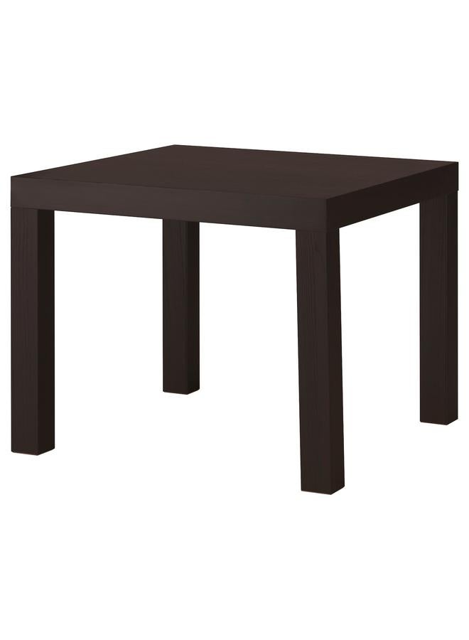 Generic Side table, black-brown, 55x55 cm  - Image 1