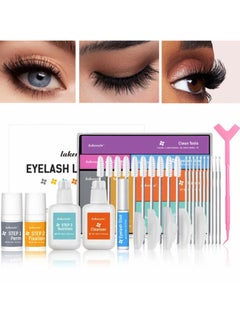 lakerain Eyelash Lifting Kit Long Lasting Styling Eyelash Lift and Perm Kit for Home and Professional Use Lash Lift and Curl Kit Lifting and Curling for Eyelashes Easy Use Lash Lifter Kit  - Image 1