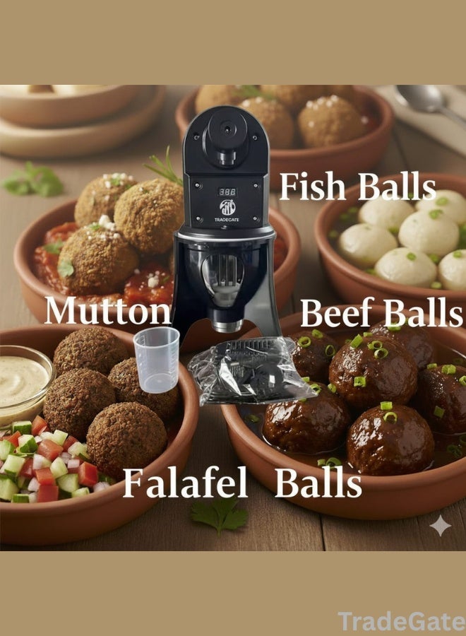 تريدجيت استخدام متعدد الاستخدامات: مثالي لصنع أنواع مختلفة من كرات الطعام بما في ذلك كرات اللحم وكرات السمك وكرات اللحم وكرات الفلافل والزلابية الحلوة ذات الحجم والشكل المتناسقين. - Image 2