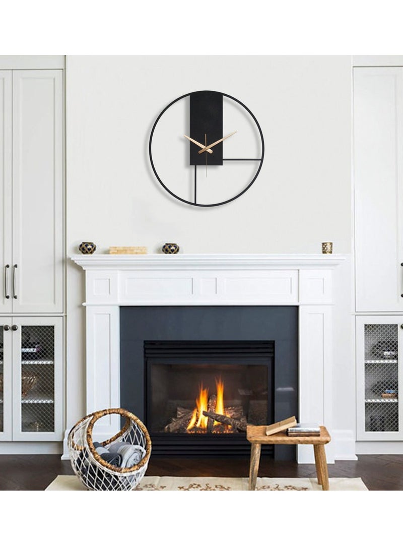 ساعة حائط دائرية صامتة - Image 2