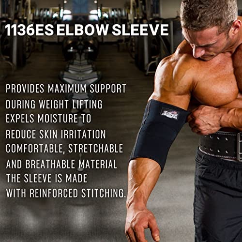 Schiek Sports Model 1136 Neoprene Elbow Sleeve - High-Performance Elbow Brace - Medium - Image 5