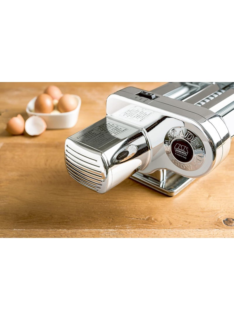 MARCATO MARCATO Made in Italy Pastadrive 110V Electric Pasta Machine Chrome Steel Compatible with Atlas  Ampia Machines and Marga Mulino  - Image 2