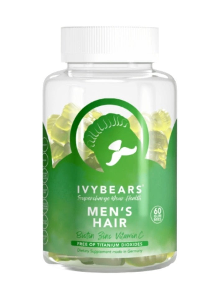 Ivy - IVYBEARS Men's Hair Gummies, 60 pieces - Image 1
