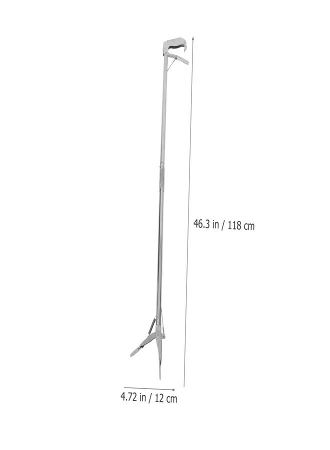 Healeved Foldable Grabber Tool 46.45 Inch Long Hand Reacher Picker for Elderly Disabled with Durable Clamp for Easy Item Pickup and Trash Collection - Image 2