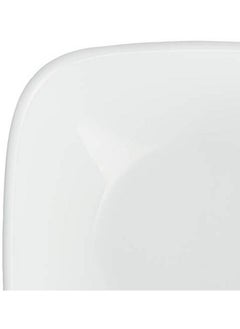 Corelle Corelle Vitrelle 1-Qt Serving Bowl, Large Serving Bowl, Triple Layer Glass, Crack and Chip Resistant, Square Serving Trays, 7.75"W x 2.25"H (Pack of 2) - 2 White Bowls  - Image 3