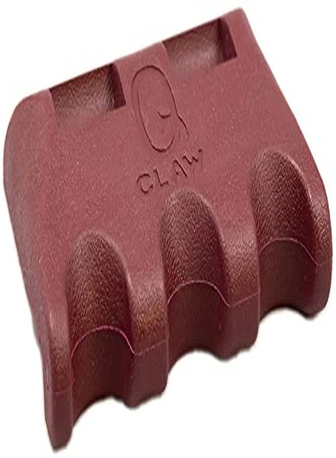 Q-Claw QCLAW Portable Pool/Billiards Cue Holder/Coin Slot - 3 Place - Burgundy - Image 2