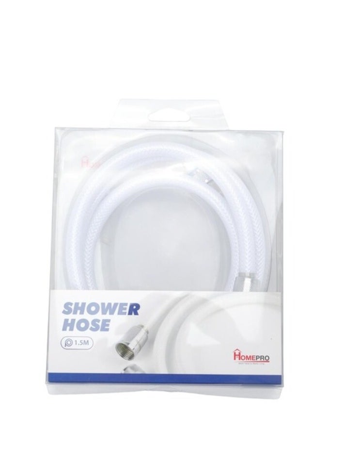 Home Pro - Home Pro PVC Shower Hose White 1.5m - Image 1