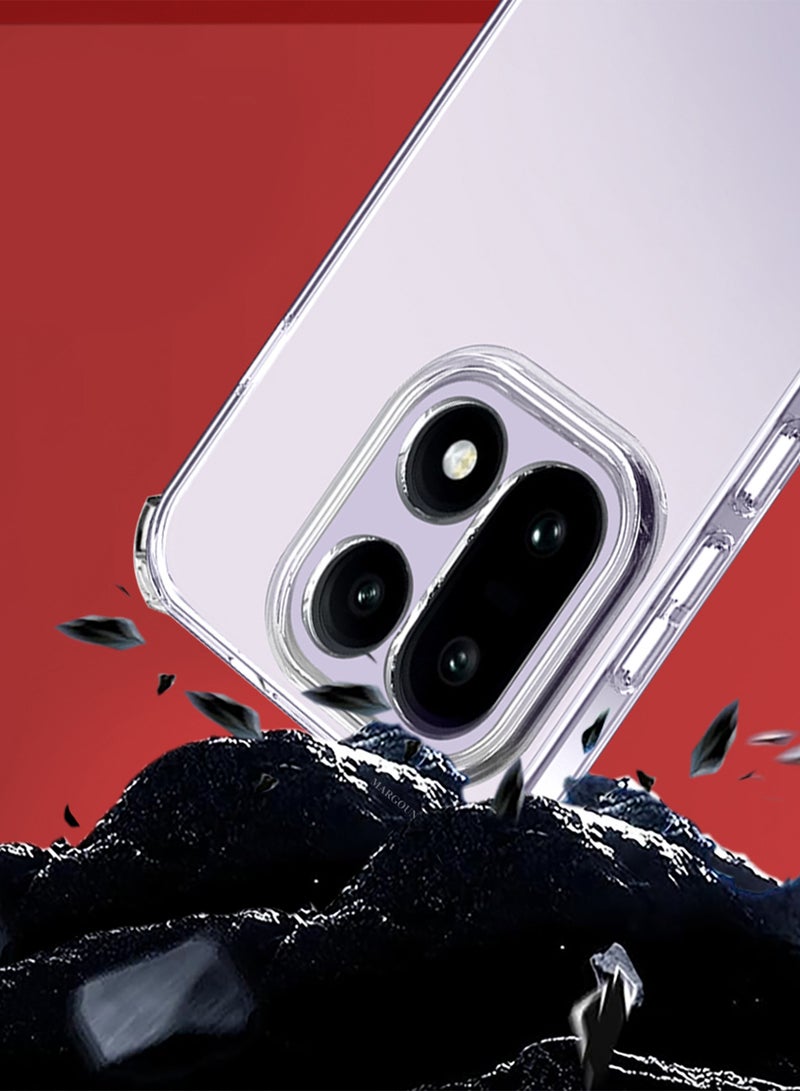 CATANES 2Pieces Gorilla Case Cover for OnePlus 15 - Shock Absorb TPU Case Cover - Crystal Clear Slim Fit with Privacy Screen Protector - Image 4