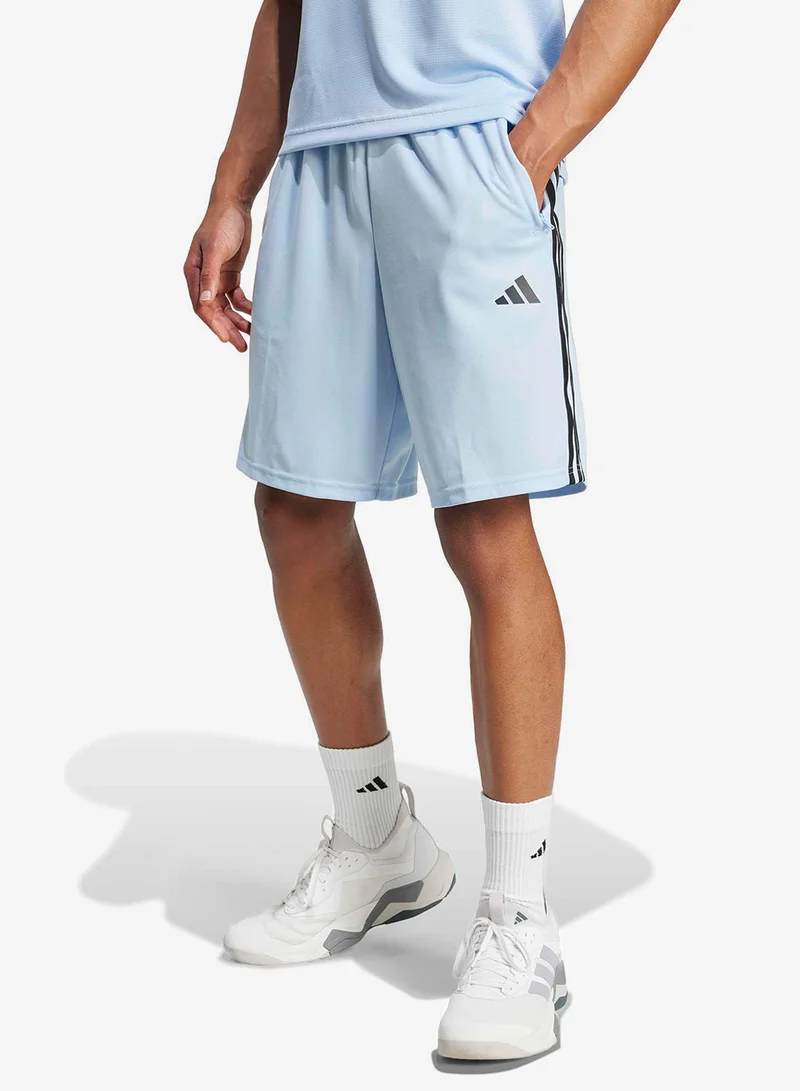 Adidas Train Essentials Piqué 3-Stripes Training Shorts