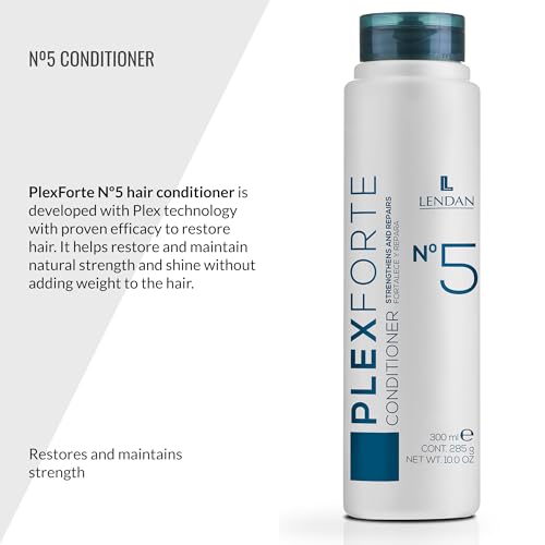 Lendan - Hair Conditioner - Nº5 Conditioner - 300 ml - With Plexforte Technology - Reduces Hair Breakage - Restores Hair Strength - Adds Shine and Softness - Anti-Frizz - Image 2