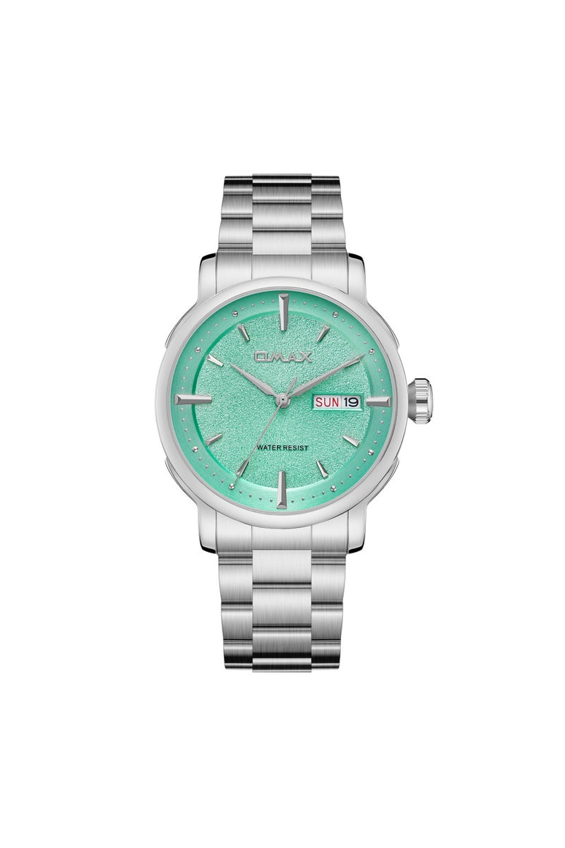 OMAX Men's Wrist-Watch | Analog | Stainless Steel Band | Elegant Design - Image 1