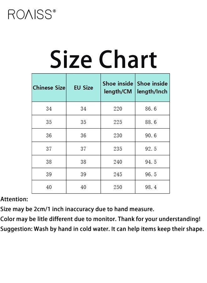 رويس صنادل نسائية صيفية مدببة وسميكة، صنادل كبيرة الحجم، أحذية مكتب أنيقة للسيدات - Image 5