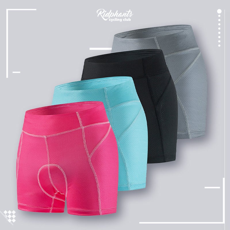Women's Cycling Shorts with Silicone Pad, Quick Dry Breathable - Image 1