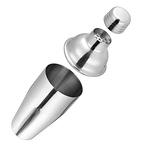 Etens Bar Cocktail Shaker, 24 oz Martini Shaker Drink Mixer with Built-In Strainer for Bartending – Stainless Steel Bartender Shakers for Mixed Drinks Margarita Alcohol Liquor Barware Tools - Image 4
