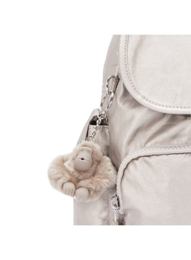 kipling City Pack Mini Backpack Mettalic Glow - Image 5