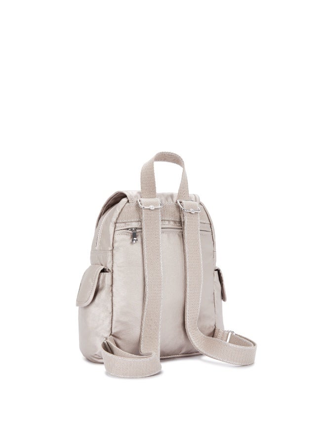 kipling City Pack Mini Backpack Mettalic Glow - Image 2