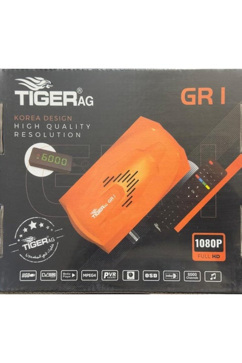 جهاز استقبال القنوات الفضائية GR1 من تايجر