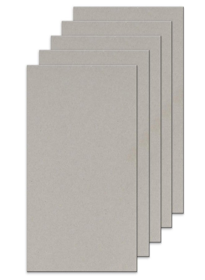 Lakeer A4 Size Grey Board Cardstock Paper Board 2mm Thickness Pack of 5 Pcs - Image 1
