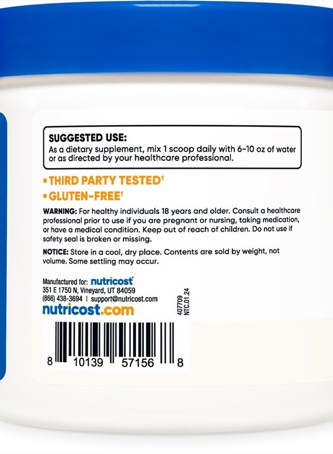 Nutricost Magnesium Glycinate Powder (250 Grams) (Unflavored) - Image 4