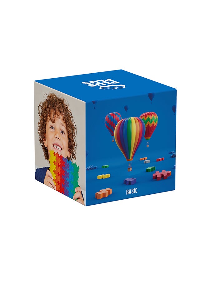 Plus-Plus Open Play Set - 600 Piece - Basic Color Mix, Construction Building Stem Toy, Interlocking Mini Puzzle Blocks For Kids  - Image 2
