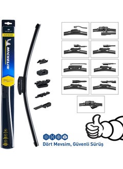 Michelin Multifit™ MC33924 50CM 1 Piece Universal Banana Type Wiper  - Image 5
