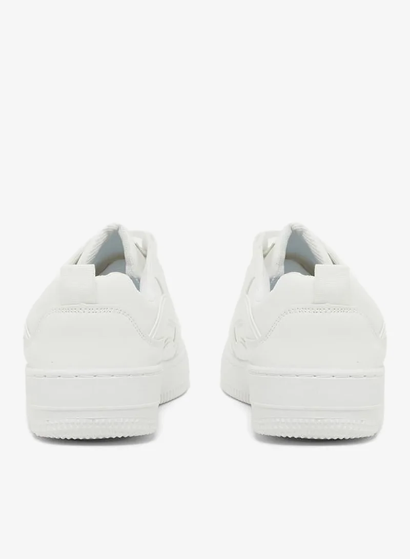 Styli Active Low Top Platform Sole Lace Up Sneakers