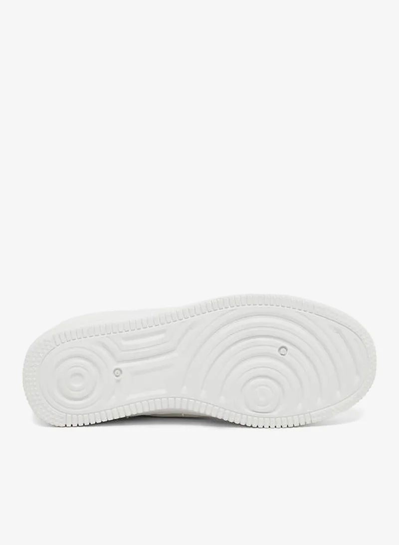 Styli Active Low Top Platform Sole Lace Up Sneakers