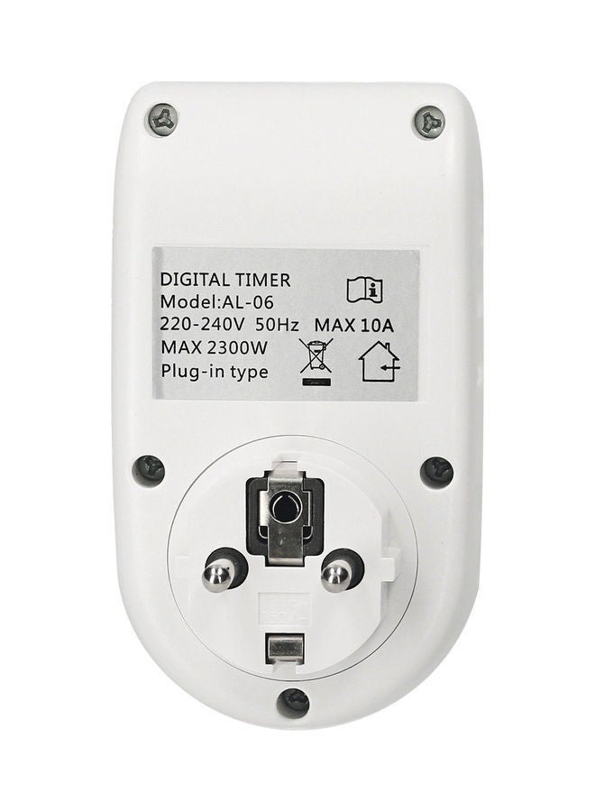 NIBEMINENT Plug In Switch Timer White - Image 4