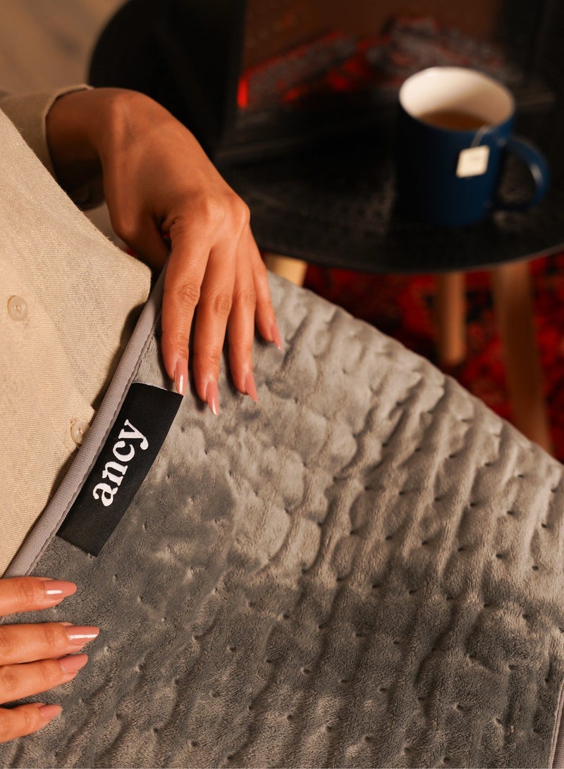 ancy Heating Pad, Electric Heat Pad for Back and Cramps, Electric Fast Heat Pad with 9 Heat Settings, 4 Timer Options, Auto Shut Off, - Image 5