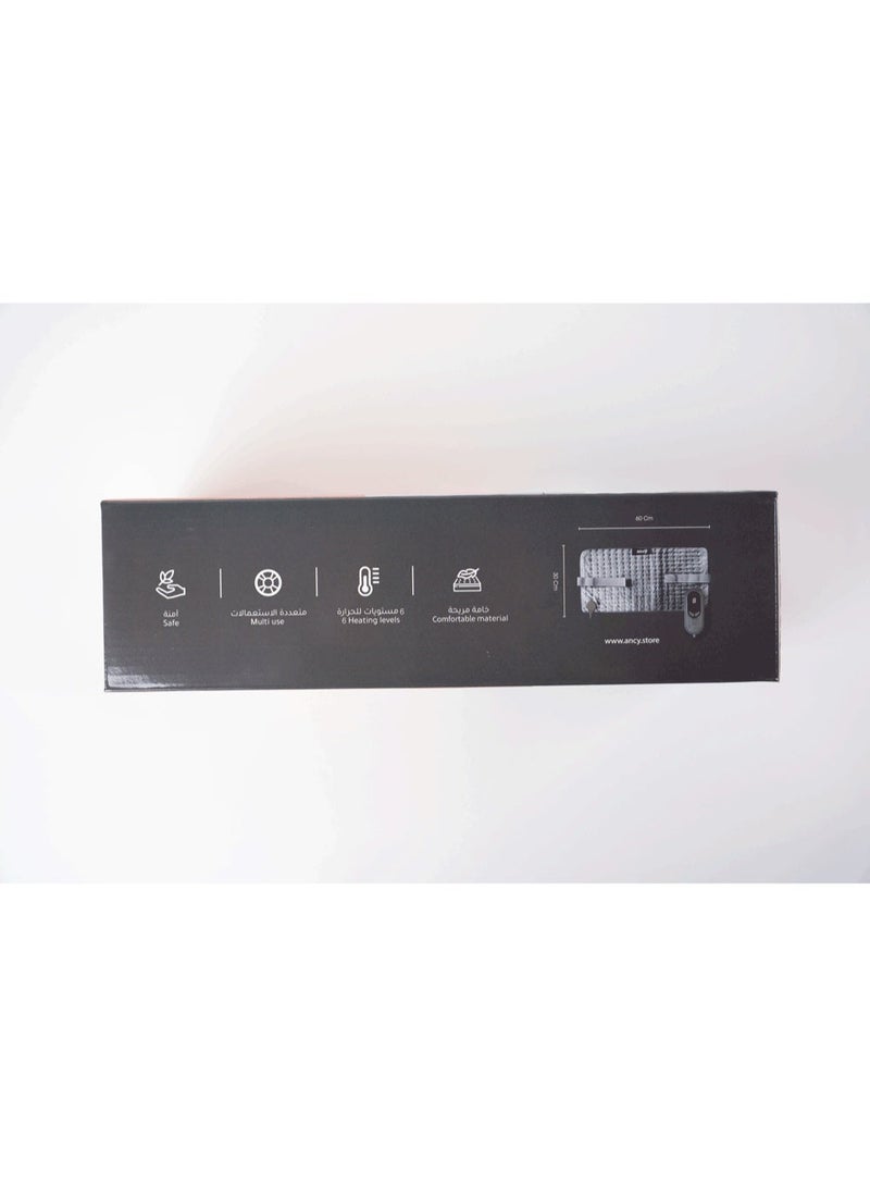 ancy Heating Pad, Electric Heat Pad for Back and Cramps, Electric Fast Heat Pad with 9 Heat Settings, 4 Timer Options, Auto Shut Off, - Image 3