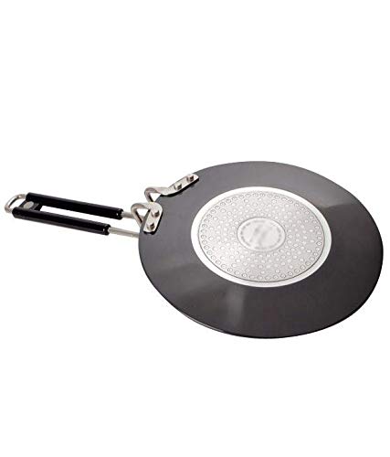 Stephy Hard Anodised Induction Tawa (25 cm) - 2no. - Image 2