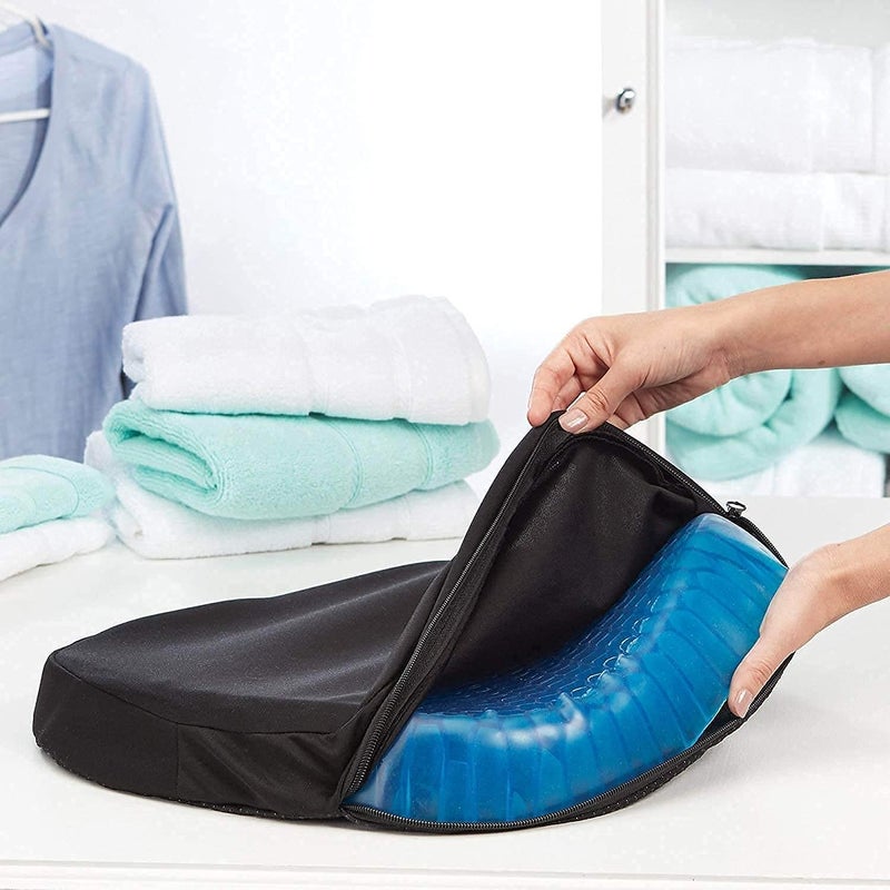 DEV STORE EggSitter Seat Cushion with NonSlip Cover Breathable Honeycomb Design Absorbs Pressure Points - Image 3