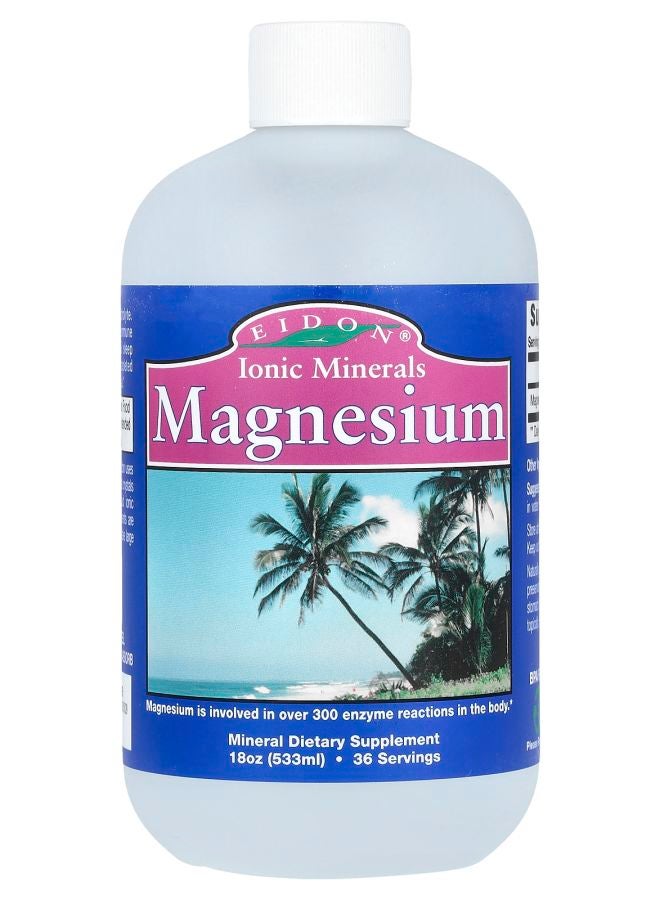 Eidon Ionic Minerals Magnesium 18 oz (533 ml) (8 mg per Serving) - Image 1