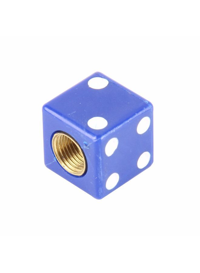 4-Piece Dice Shape Tire Valve Stem Cap - Image 4
