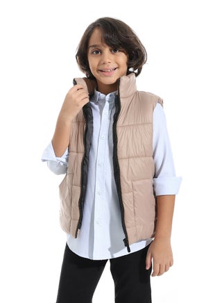 Zipper Closure Pump Vest _ Beige - pzsku/ZB1D619ED6D73B22FDA8CZ/45/1755688012/72918a45-38b1-4f0a-a425-aacf080a0fe0