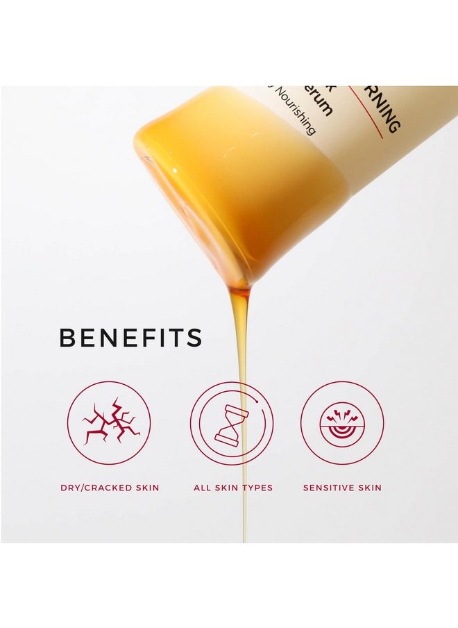 Hey Honey - Skincare Good Morning Honey Silk Facial Serum Daily Moisturizer With Hyaluronic Acid Replenishes And Protects Skin Doubles As Active Moisturizing Makeup Primer Sensitive Free 1 Oz - Image 1