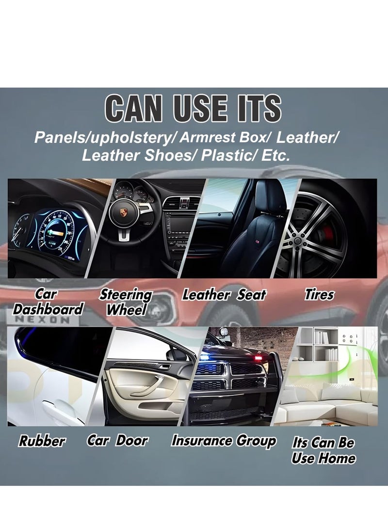 Safi WAX Safi Wax VIP Dashboard Polish SFW-23, 250ml - Premium Shine, Deep Cleaning, UV Protection, Quick Dry, Multi-Surface Use - Dash, Leather, Tires.  - Image 4