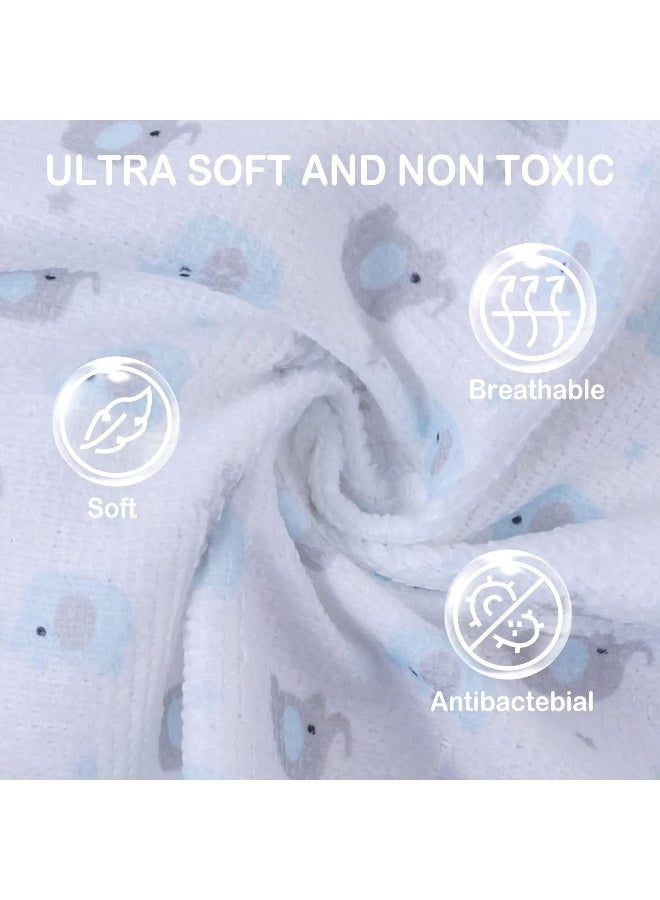 softan Baby Washcloths | Extra Soft and Ultra Absorbent Bath Towel | Great Gifts for Newborn and Infants | 24 Pack - Image 5