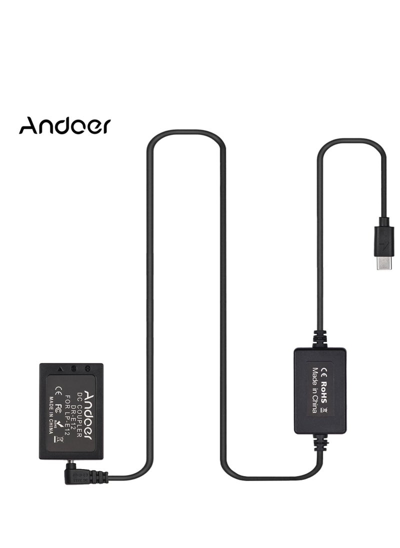 ANDOER - Andoer PD USB Type-C Dummy Battery DC Coupler - Image 1