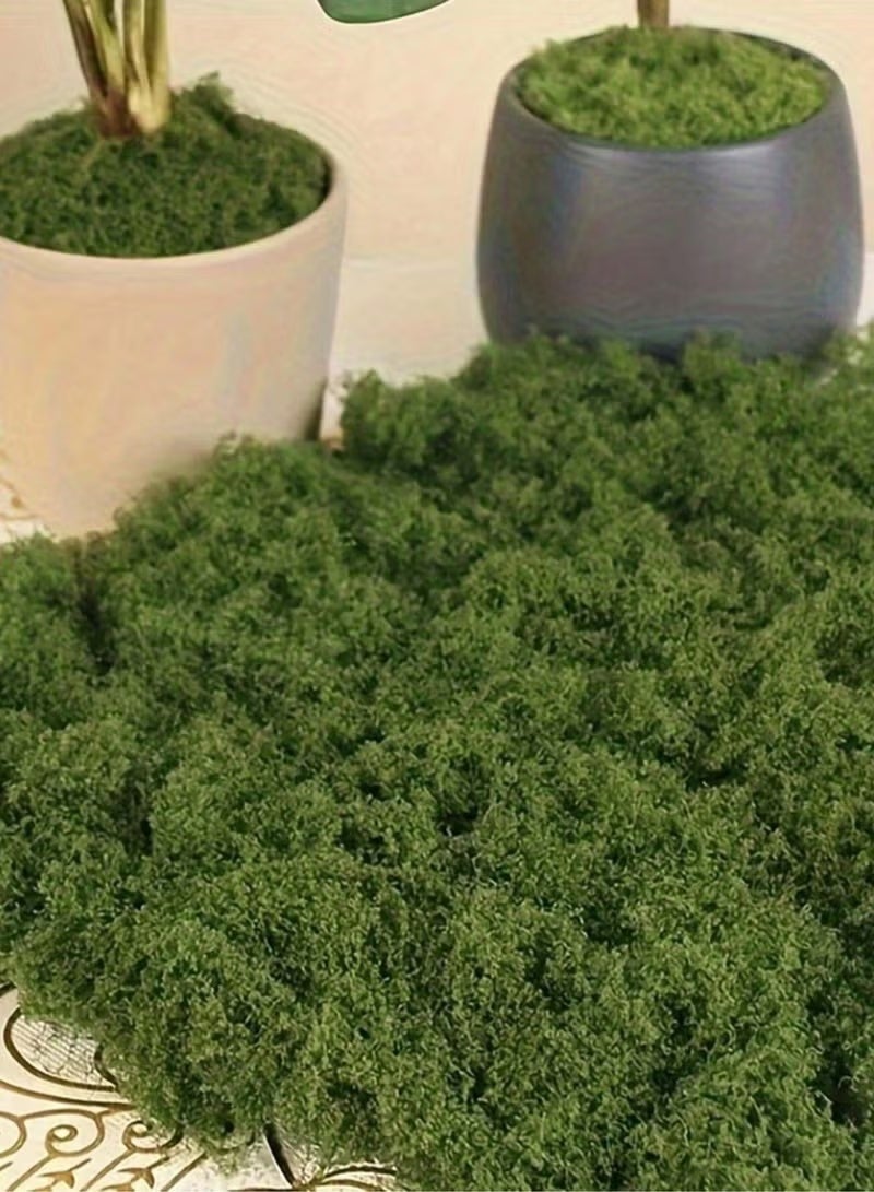 طحالب صناعية، طحالب اصطناعية، طحالب خضراء لتزيين الحدائق الصغيرة، نباتات خضراء يمكنك صنعها بنفسك لتزيين الحدائق المنزلية، نباتات مزروعة في أصص، أرضيات، ديكورات خارجية للحدائق والفناء - Image 4